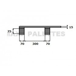 Palette neuve 600x400 en 15...